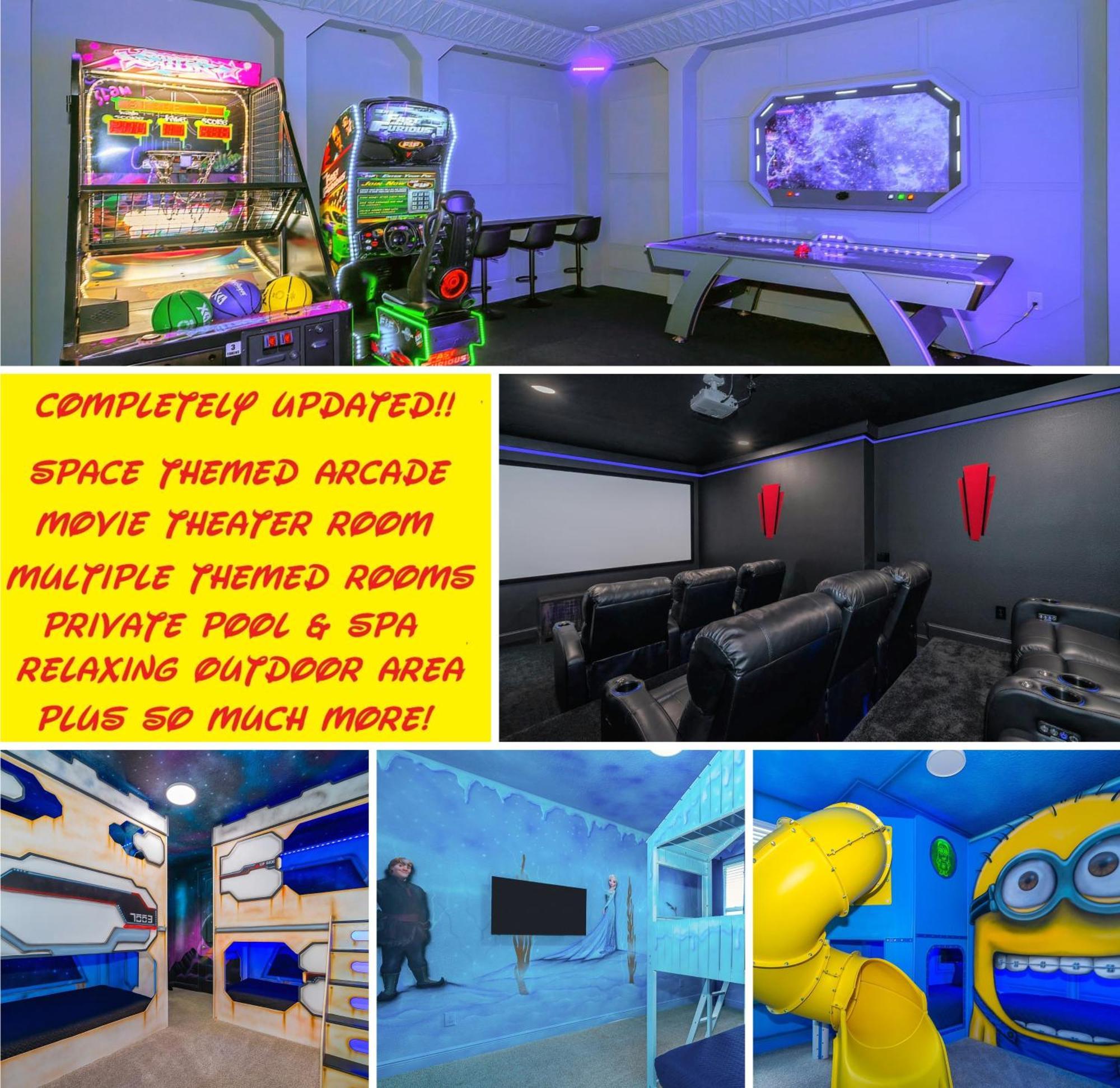 Epic Family Fun! Games & Theme Room, Pool - Encore Resort, Near Disney Orlando Exterior photo